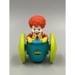 2006 McDonald's Happy Meal Toddler Toys Baby Rolling Ronald 3.5”